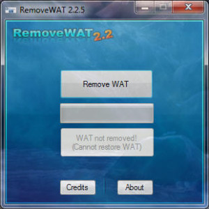 windows 7 wat remover